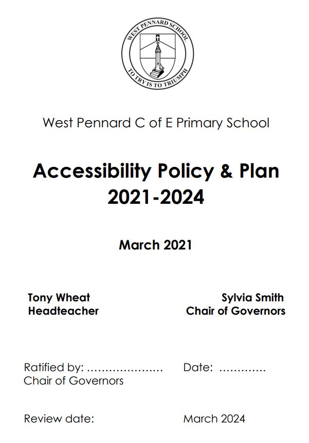Accessibility Policy and Plan