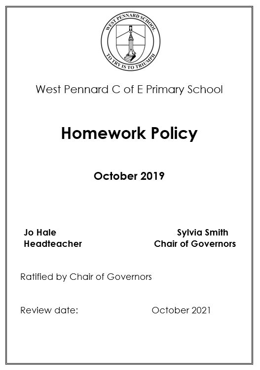 homework policy for primary schools